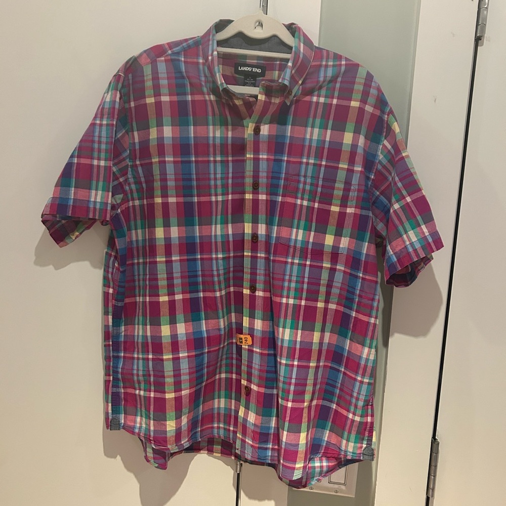 Land’s End Madras Men’s shirt